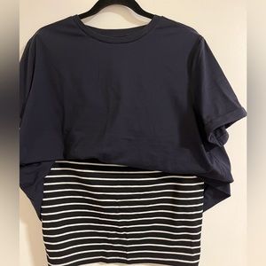 Maternity Outfit - shirt and skirt